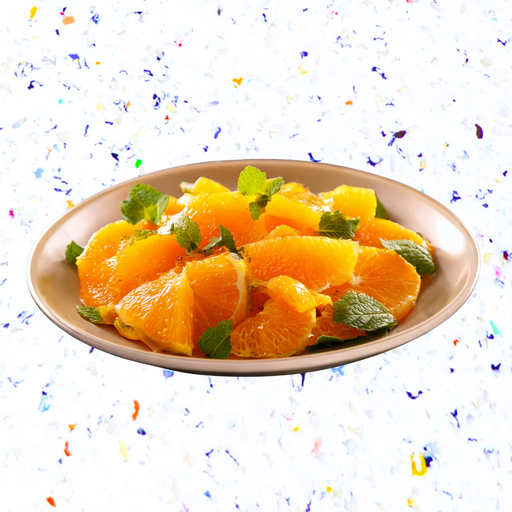 Salade d'orange à la menthe