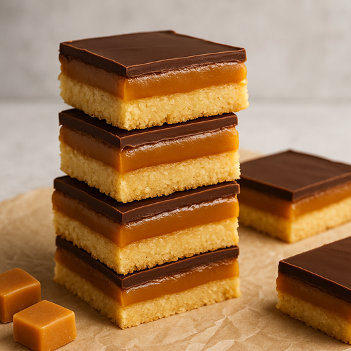 Shortbread caramel