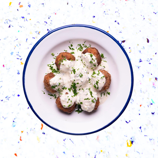 Entrée - Falafels sauce tzatziki