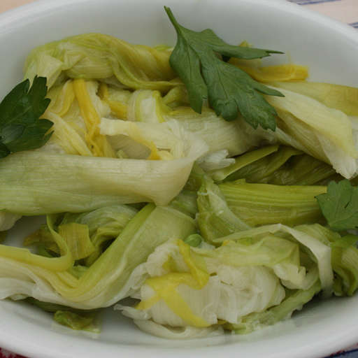 Poireaux sauce gribbiche