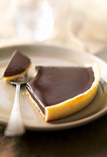 Tartelette ganache chocolat