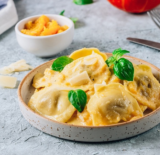 Agnolotti Aubergine et Tomate