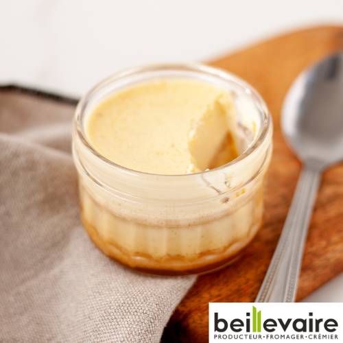 Petit pot de crème caramel